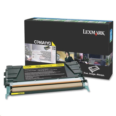 Lexmark Lexm C746A1YG Yell Pre Cart