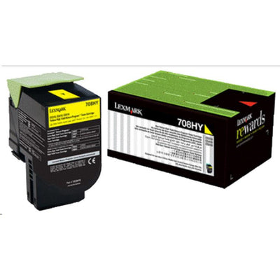 Lexmark Lexm 708XY Extra HY Yell Toner
