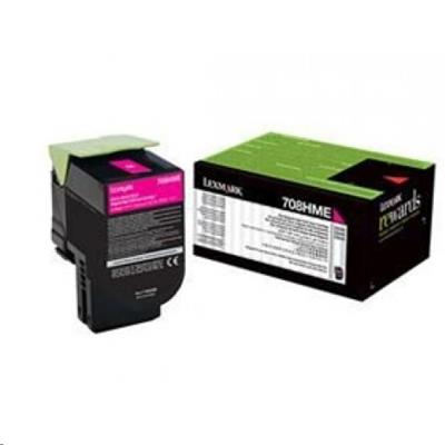 Lexmark Lexm 708HM HY Magenta Toner