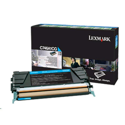 Lexmark Lexm C746A1CG Cyan Pre Cart