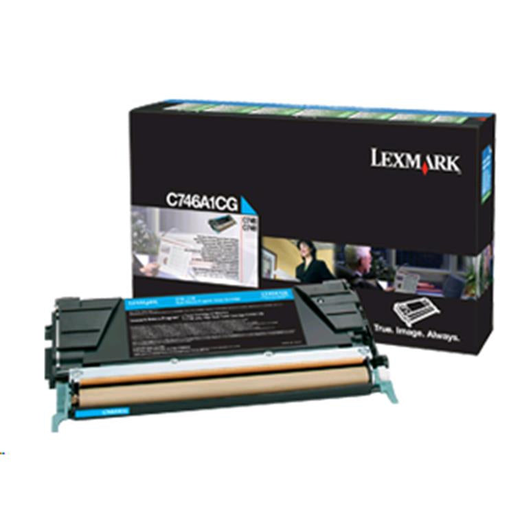 Lexmark Lexm C746A1CG Cyan Pre Cart