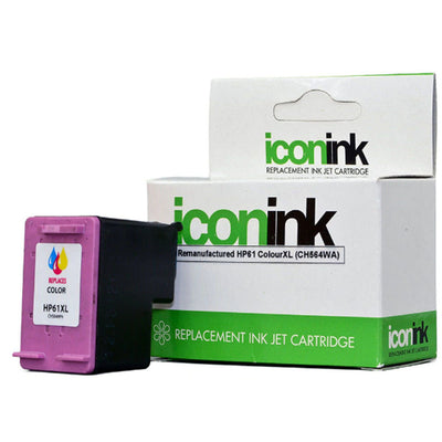 Okin IHP61CXL - Icon Remanufactured HP 61 Colour XL Ink Cartridge (CH564WA)