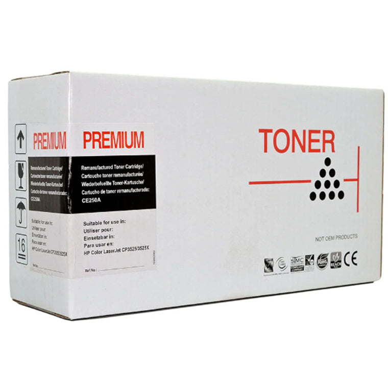 White Box WBHT250 - Reman CE250A  #504A Schwarze Patrone