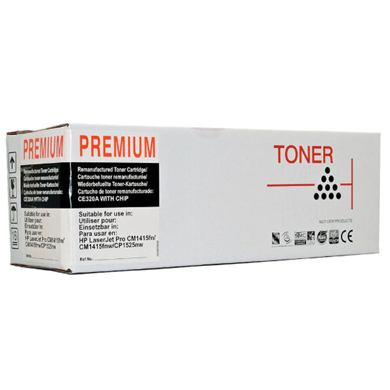 ICE320A - Okin Compatible HP CE320A CB540A Black Toner Cartridge