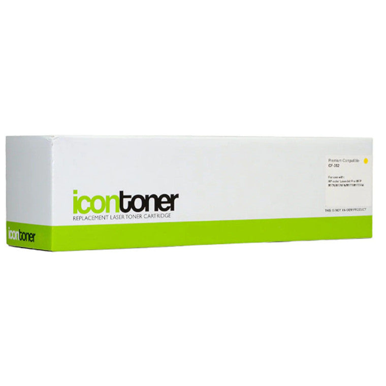 Okin ICF352A – Icon kompatible HP CF352A Gelb Tonerkartusche (130A)
