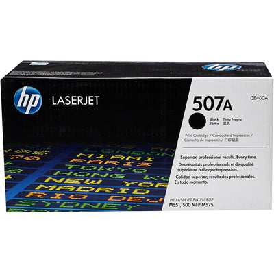 ICE400A - Okin Compatible HP CE400A CE250A Black Toner Cartridge (507A)