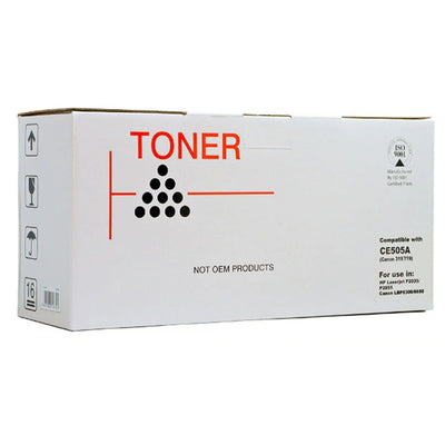 Okin ICE505A - Icon Compatible HP CE505A Canon CART319 Black Toner Cartridge