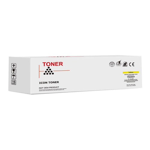 IBTN255Y - Okin Compatible Brother TN255 Yellow Toner Cartridge