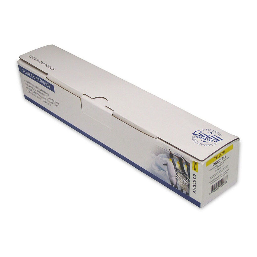 Okin    Compatible Toner Cartridge Replacement for Oki C301 / C321 / MC342 - Yellow