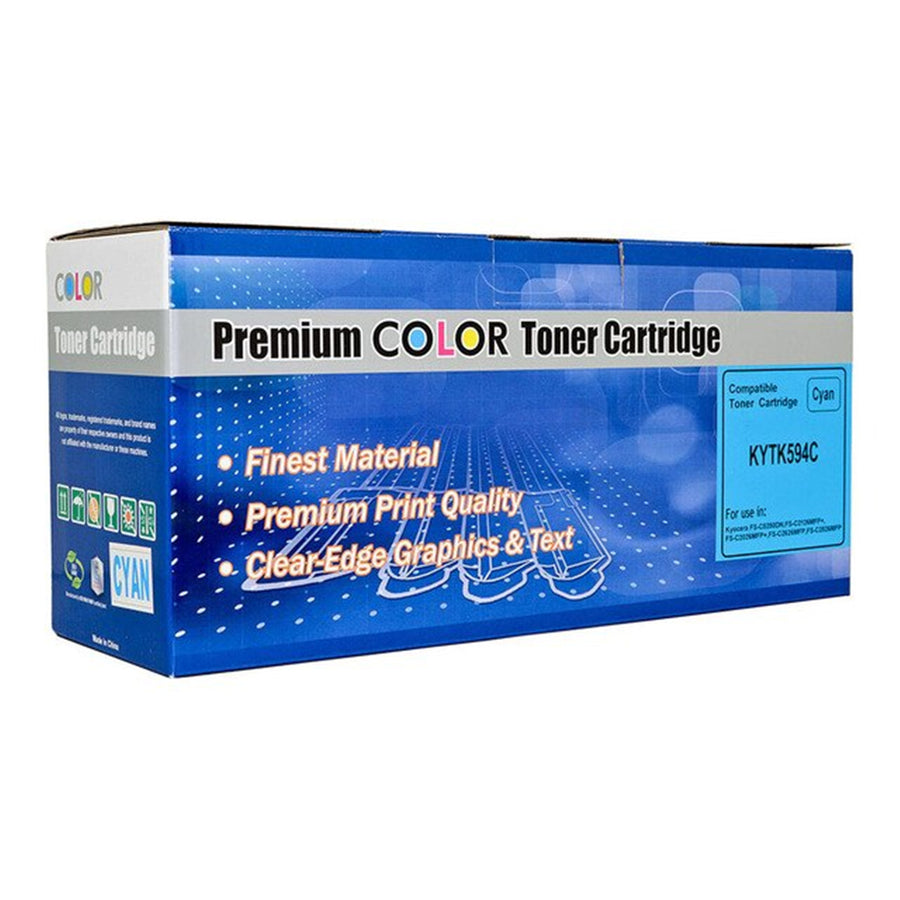 Okin IKTK594C - Icon kompatible Kyocera TK594 Cyan Tonerkartusche