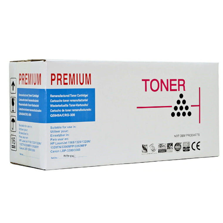 IQ5949A - Okin Compatible HP Q5949A CART308 CART315 Q7553A Black Toner