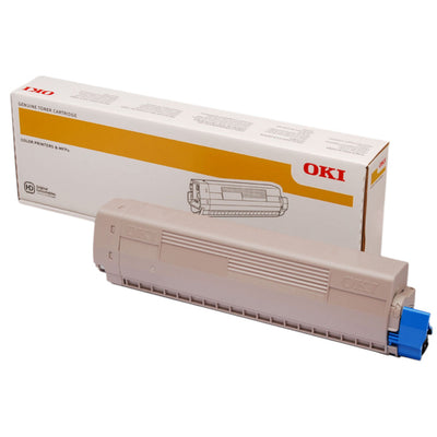 45862835 - Oki Toner Cartridge For ES8473 Cyan 8800 Pages