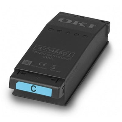 YA8001-1088G035 - OKI YA8001-1088G035 Cyan Toner Cartridge for C650DN