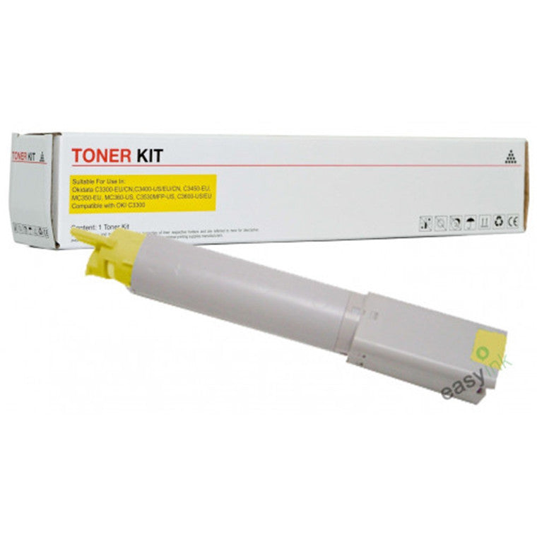 Kompatibel für OKI ZOKC35YTONEHC - C35YTONEHC Kompatibler gelber Toner für Oki