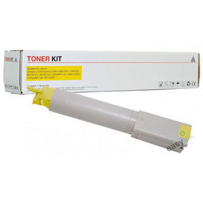 Compatible for OKI ZOKC35YTONEHC - C35YTONEHC Compatible Yellow Toner for Oki