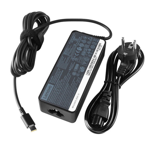 Lenovo SA10E75876 - IBM Power Adapter AC 65W 20VDC 3.25A USB Type-C Output - C6 3-Pin AC Input - P/N