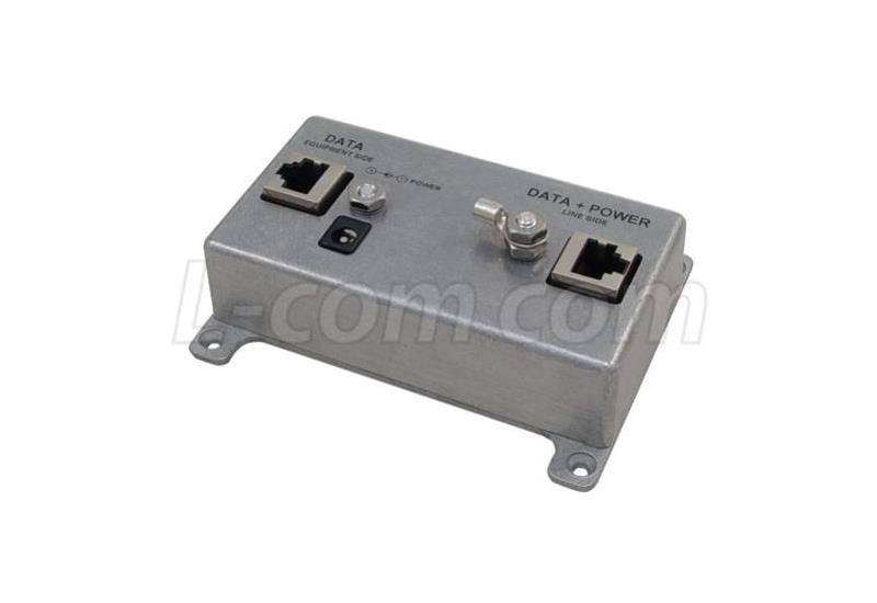 L-com LP-15 - Cat6 Indoor Passive Power Injector Lightning Protector (BT-CAT6-P1-HP)