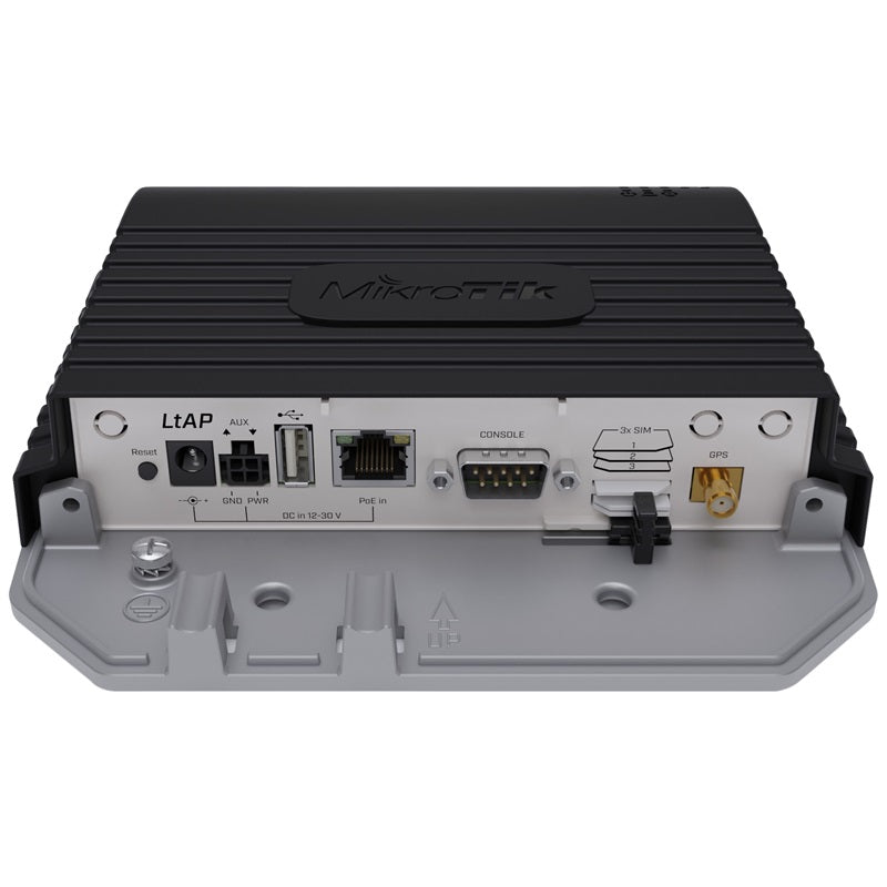 MikroTik LtAP-2HnD&FG621-EA - LtAP-2HnD&FG621-EA Compact Heavy-Duty 4G LTE Band 28, with 2.4GHz Wi-Fi Access Point and built-in GPS