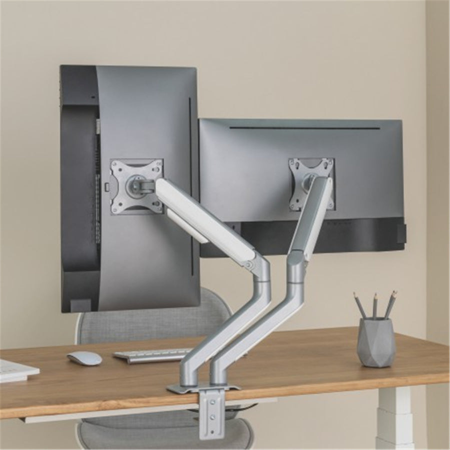 Bracom LDT63-C024 Dual Monitor Economical Spring-Assisted Monitor Arm suits 17"-32" monitors