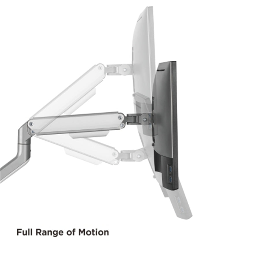 Bracom LDT63-C024 Dual Monitor Economical Spring-Assisted Monitor Arm suits 17"-32" monitors