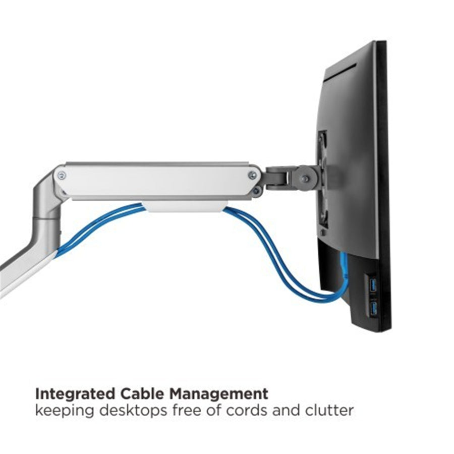 Bracom Dual Monitor Economical Spring-Assisted Monitor Arm