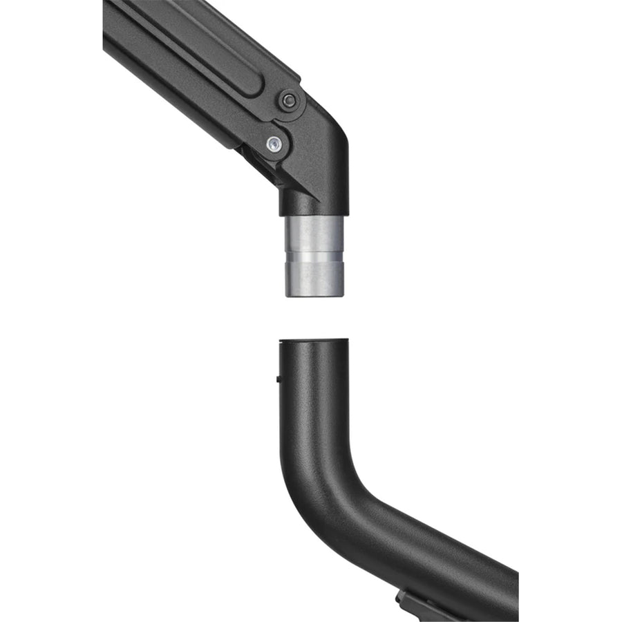 Bracom BT-DTM71-C024N - Zwei-Monitor-Monitorarm mit rohrförmigem Gasfeder-Gegengewicht