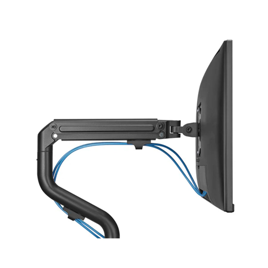 Bracom BT-DTM71-C024N - Zwei-Monitor-Monitorarm mit rohrförmigem Gasfeder-Gegengewicht