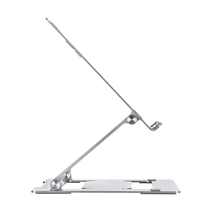 Bracom BT-FSAAS03-8S - Foldable Stepless Adjustment Aluminium Riser For Most 11"-17" laptops, tablets, and E-Readers