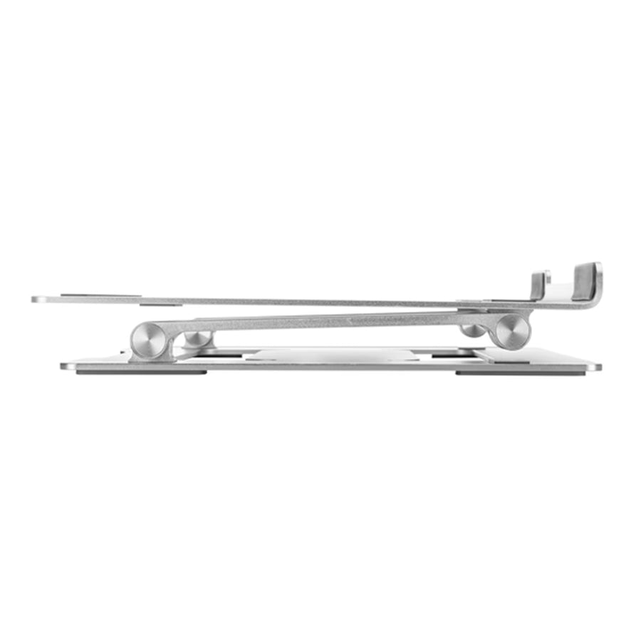 Bracom BT-FSAAS03-8S - Foldable Stepless Adjustment Aluminium Riser For Most 11"-17" laptops, tablets, and E-Readers