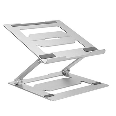 Bracom BT-FSAAS03-8S – Faltbarer, stufenlos verstellbarer Aluminium-Ständer für die meisten 11"-17"-Laptops, Tablets und E-Reader