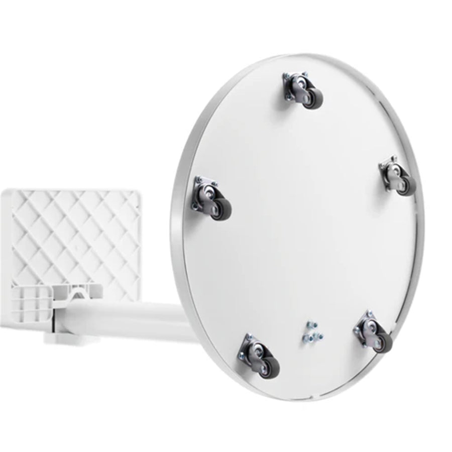 Bracom TT38-22TW Mobile Spring assisted Display Floor Stand White Fit Most 17"-43"