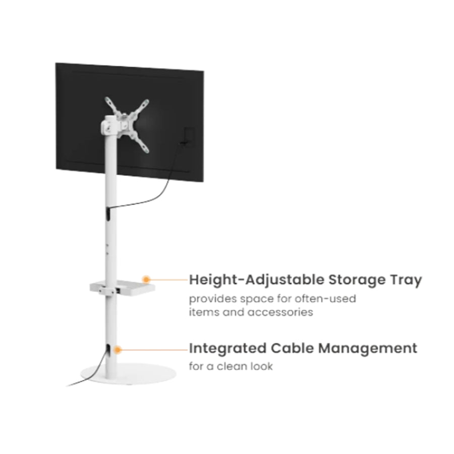 Bracom Chic Display Floor Stand White