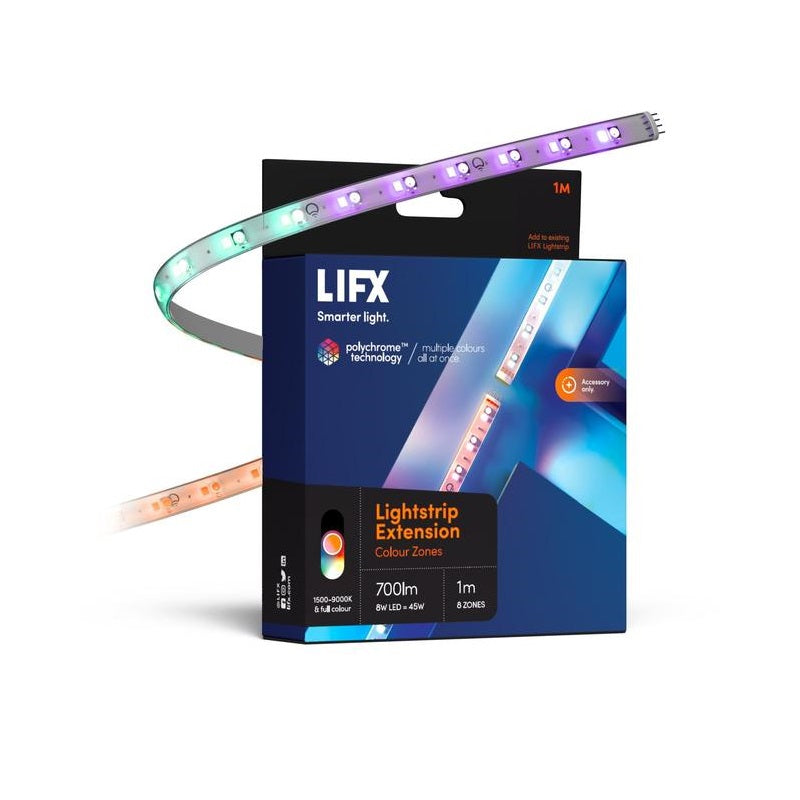 LIFX LZ1RGBWAU - Colour LED Lightstrip 1 Meter Extension