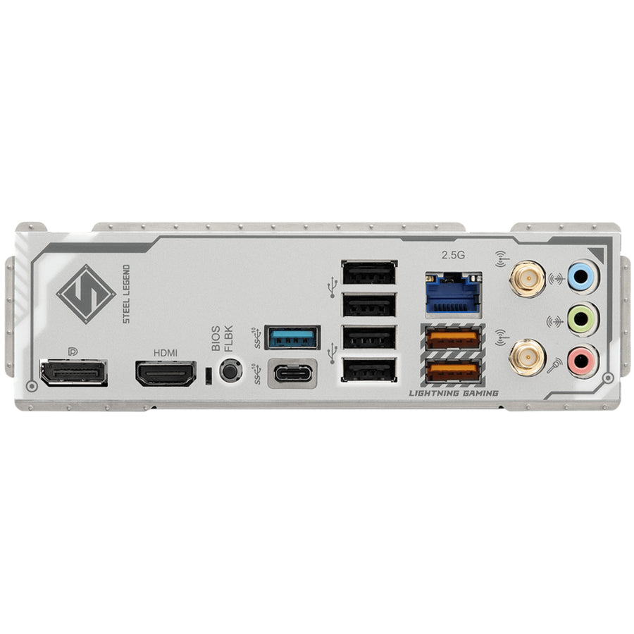 ASRock B850M Steel Legend WiFi MATX Motherboard For AMD Ryzen 7000/8000/9000 Series CPUs Socket AM5 - AMD B850 Chipset - PCIE 5.0 - 3x M.2, 4x DDR5, 2x Internal USB 3.2 Header, 2x Internal USB 2.0 Header, 1x Internal Type C Header, Wifi 7+