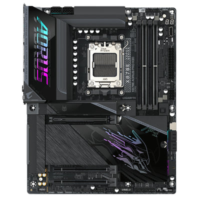 Gigabyte X870E AORUS PRO X3D ATX Motherboard For AMD Socket AM5 - X870E Chipset Supports AMD Ryzen 9000 / 8000 / 7000 Series Processor - PCIe 5.0