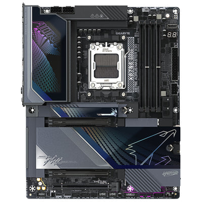 Gigabyte X870E AORUS MASTER X3D ATX Motherboard For AMD Socket AM5 - X870E Chipset Supports AMD Ryzen 9000 / 8000 / 7000 Series Processor - PCIe 5.0