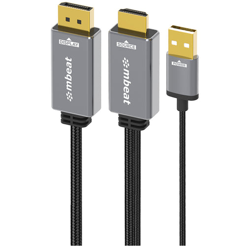 mbeat ToughLink MB-XCB-HDDPU18  HDMI to DisplayPort Cable - 1.8m