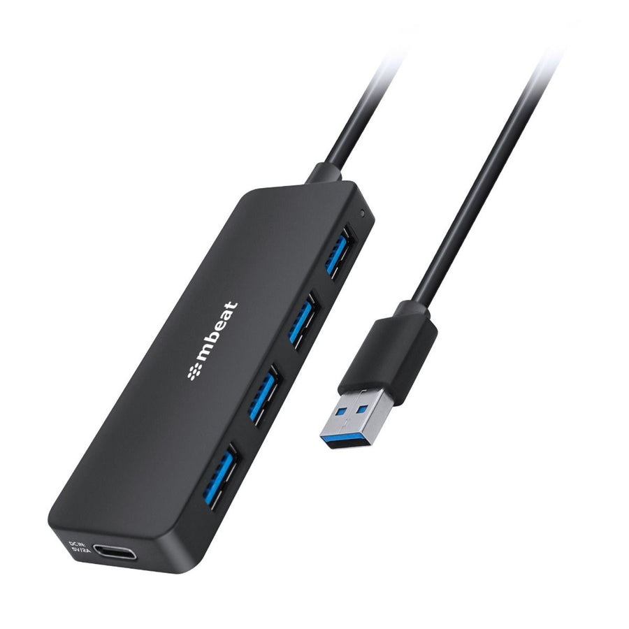 MB-U3H-5K - mbeat 4-Port USB 3.0 Hub mit USB-C DC-Anschluss