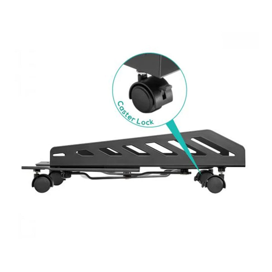 mbeat activiva Heavy-Duty PC Mobile Floor Stand with Casters