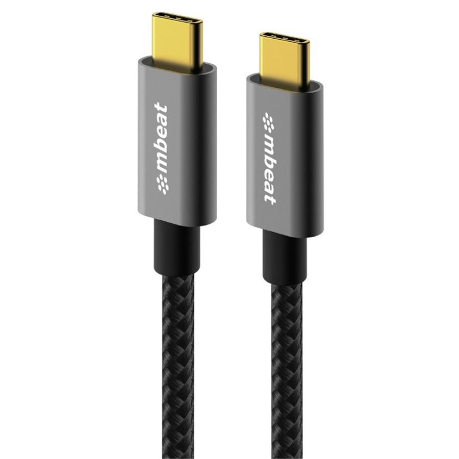 mbeat Tough Link 1.8m USB 3.2 Gen2 USB-C Cable - Space Grey