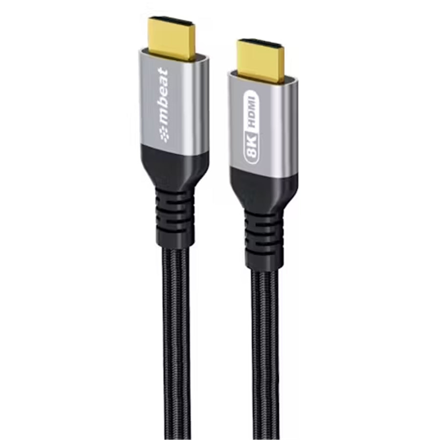MB-XCB-8KHDM30 - mbeat Tough Link 3m Zertifiziertes 8K HDMI Kabel - Space Grey