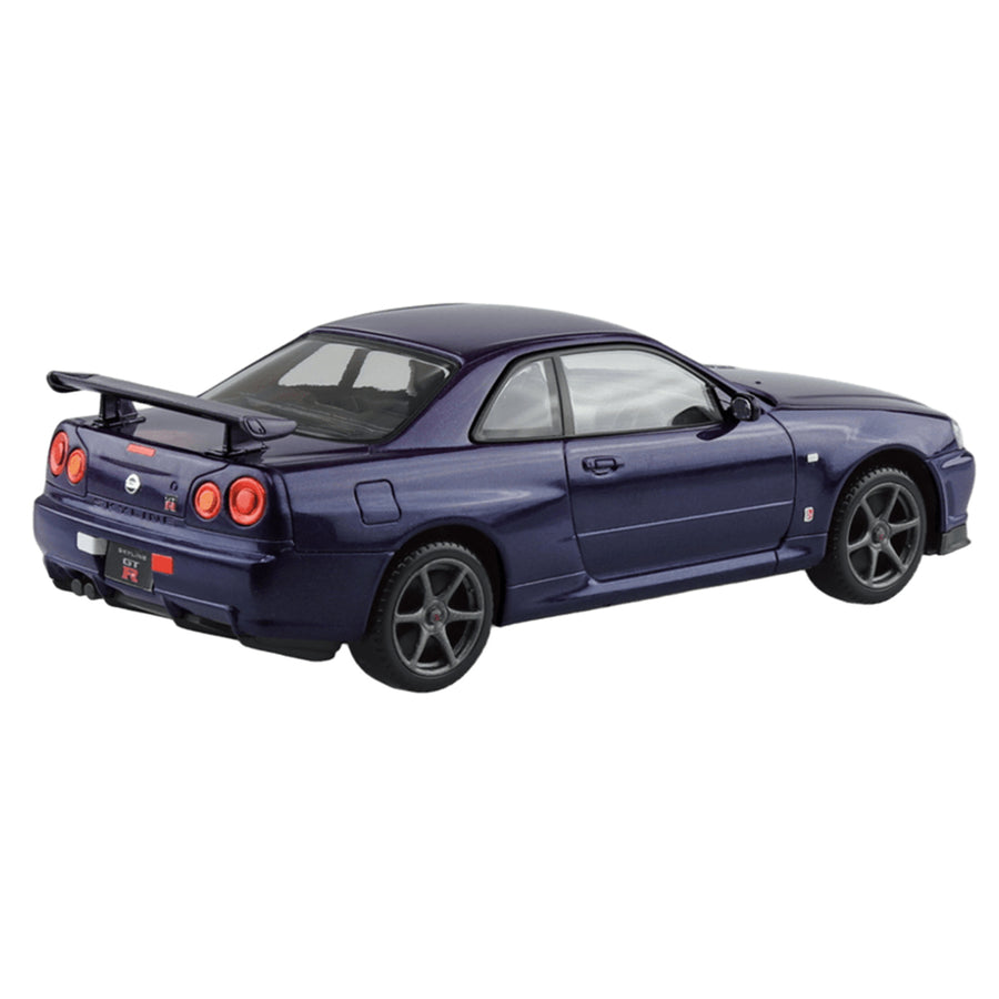 Aoshima 3-20046 - AOSHIMA 1/32 NISSAN R34 GT-R(PURPLE)