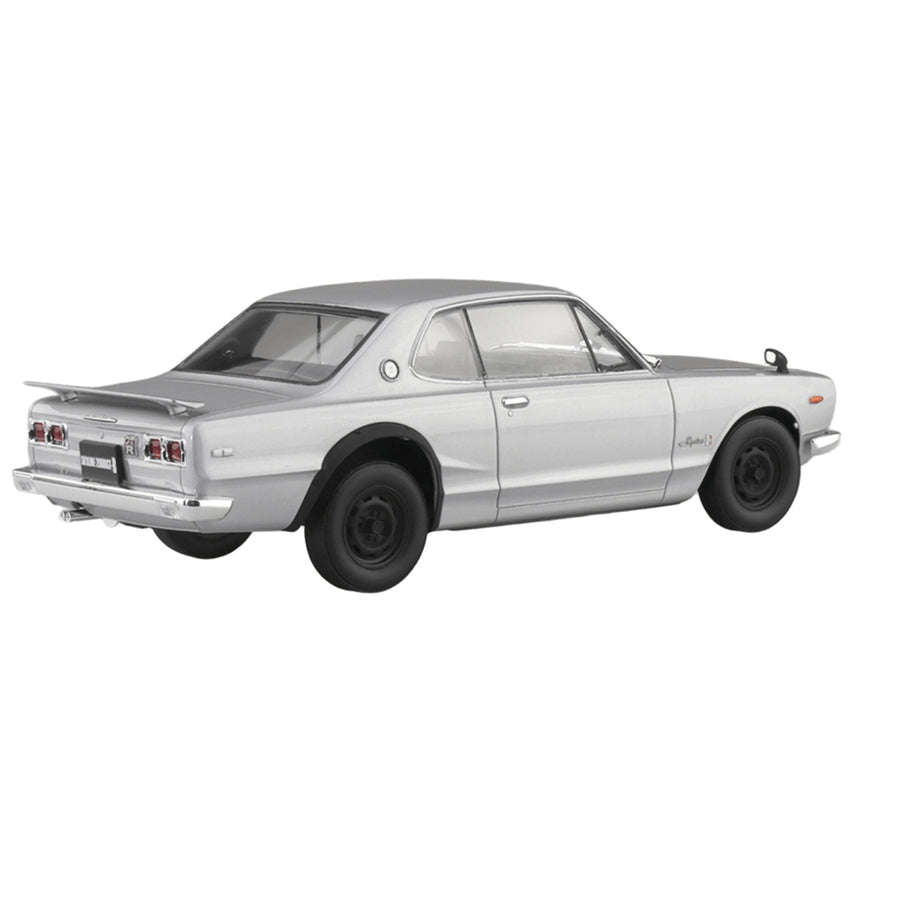 Aoshima 3-6589 - AOSHIMA 1/24 SKYLINE HT 2000 GT-R 1970 SILVER