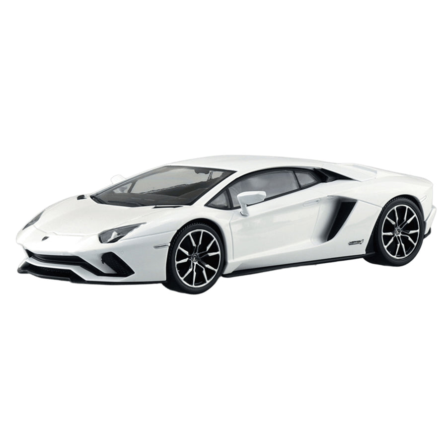 Aoshima 3-6814 - AOSHIMA 1/32 LAMBO AVENTADOR S (PEARL WHITE)