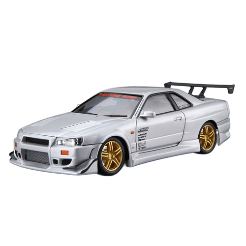 Aoshima 3-6990 - AOSHIMA 1/24 NISSAN BNR34 C-WEST SKYLINE
