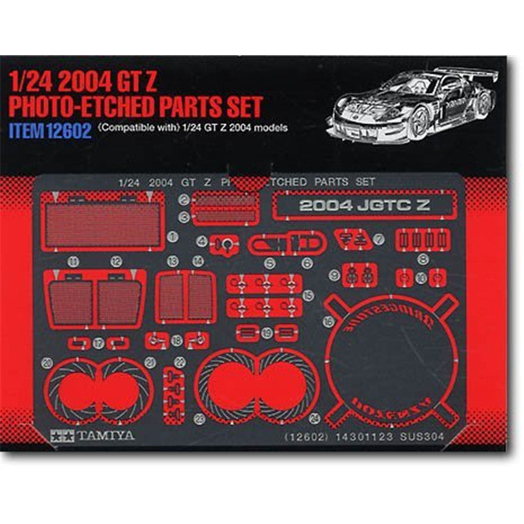Tamiya 12602 - TAMIYA GT Z 2004  P ETCHED PTS