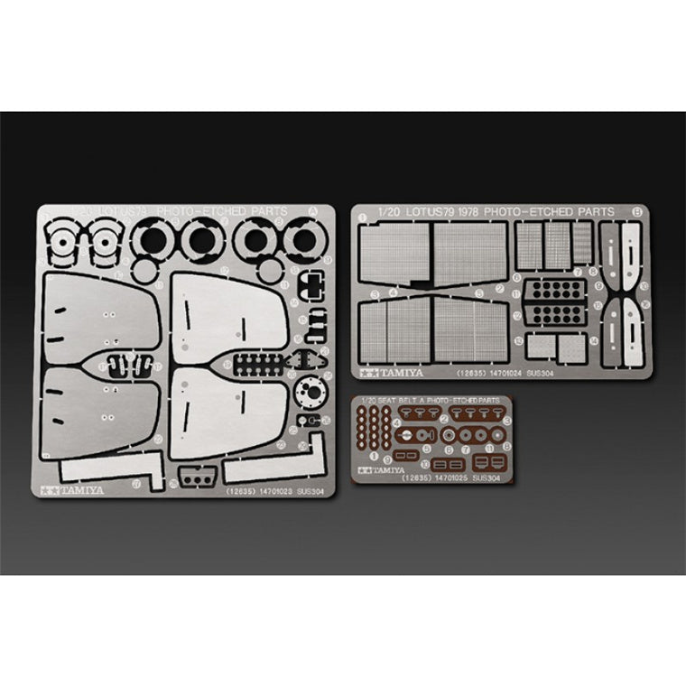 TAMIYA TAMIYA 12635 - 1/20 LOTUS 79 1978 PHOTO ETCH SET