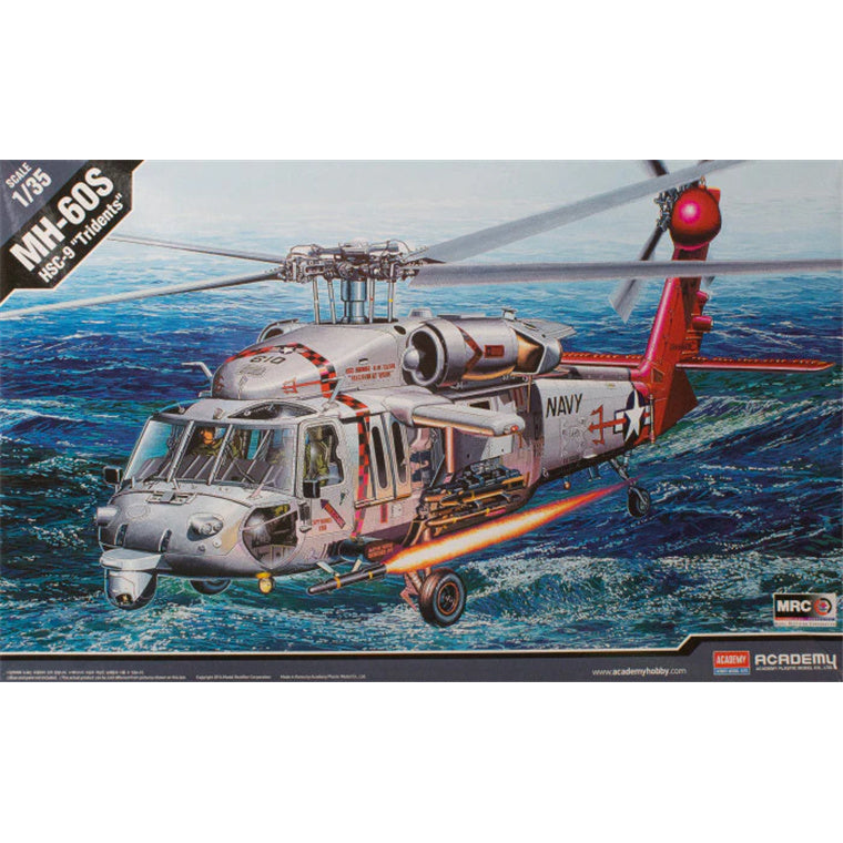 Academy 9-12120 - ACADEMY 1/35 USN MH-60S "HSC-9 Troubles Shooter"