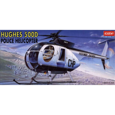 Academy 9-12249 - (1643)ACADEMY 1/48 HUGHES 500D POLICE