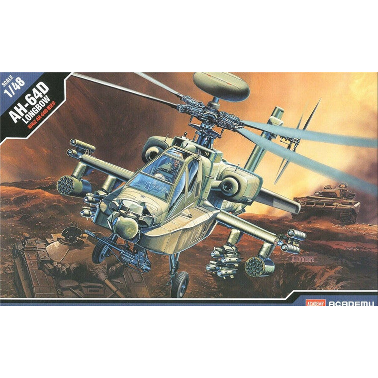 Academy 9-12268 - ACADEMY 1/48 AH-64D LONGBOW